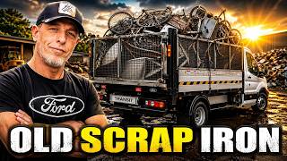 old scrap iron scrapping for a pay day