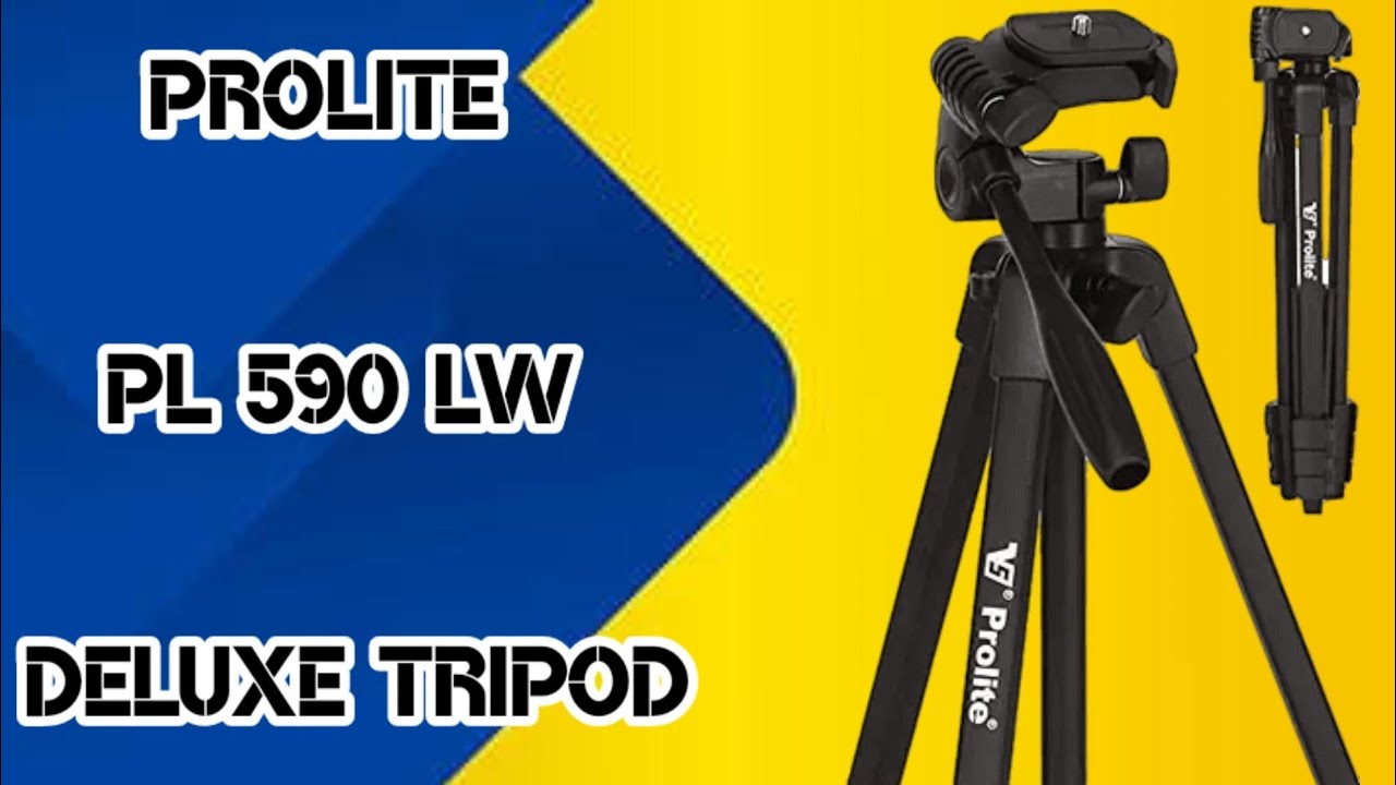 Prolite PL 590 LW Deluxe Tripod Tamil Review YM TUTORIALS தமிழ்