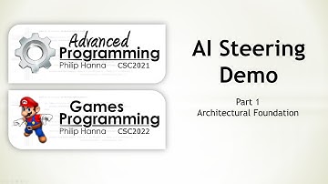 Week 9 - Android Games Programming (CSC2021) - Steering Demo - Part 1