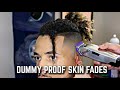 DUMMY PROOF SKIN FADE TECHNIQUES HD! | BARBER TUTORIAL