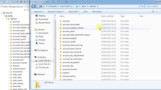Odoo Scaffold Command in Windows