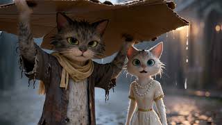 🐱 From Begging on the Street to Fate’s Turning Point — When the Elegant Cat Appears! ✨ – Part 1