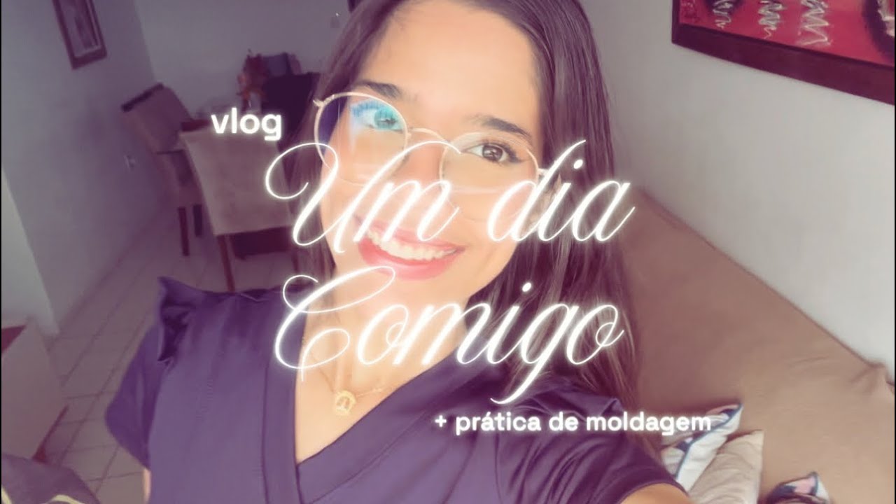 ODONTO VLOG + PRÁTICA DE MOLDAGEM 🦷💗✨ | ELLENZINHA ODONTO 