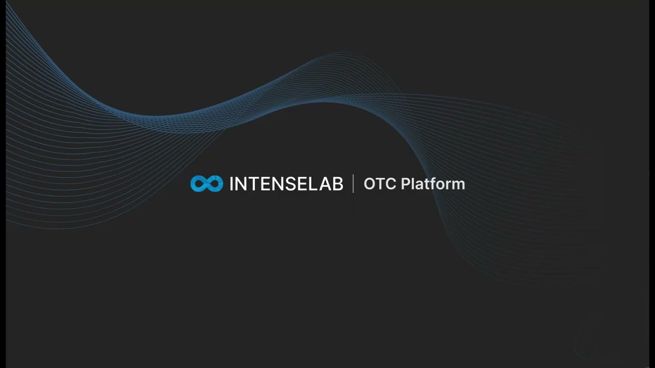 IntenseLab - OTC/RFQ Platform
