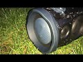 Jbl xtreme 2 xtreme bass test LFM 100% vol (watch dis)