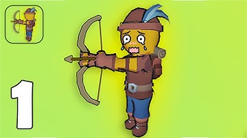 Stickman Archer - Part 1 Stickman Archer Commander Max Level - Gameplay Walkthrough(iOS, Android)