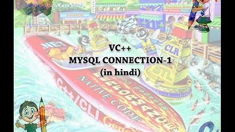 VC++ Mysql Connection-1 (IN HINDI)