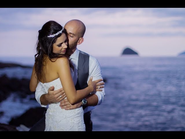 CASAMENTO NA PRAIA - VIDEO FILMAGEM NO LITORAL SÃO PAULO-SP (UM DOS MAIS BELOS VIDEOS)