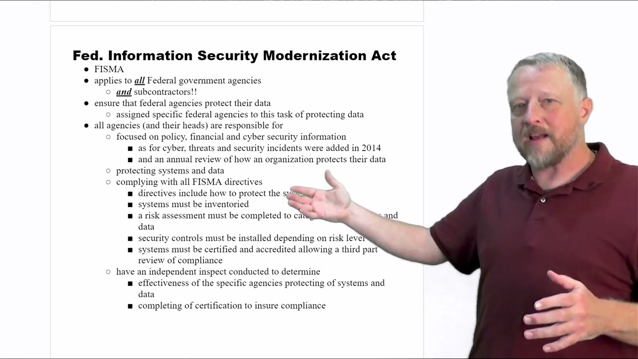 3 - Fed. Information Security Modernization Act