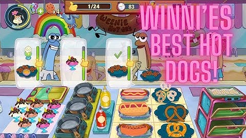 SpongeBob: Krusty Cook-Off - Gameplay Walkthrough - Weenie Hut Jr’s PRO ( IOS, Android)