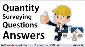 Top asked interview questions for quantity surveyor | civil engineering