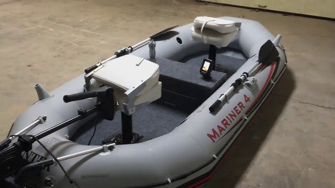 Inflatable Row Boat Modified into a Legit Fishing Boat?! How to