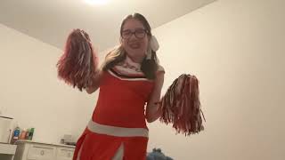 Unbox Halloween Cheerleading Costume Try On