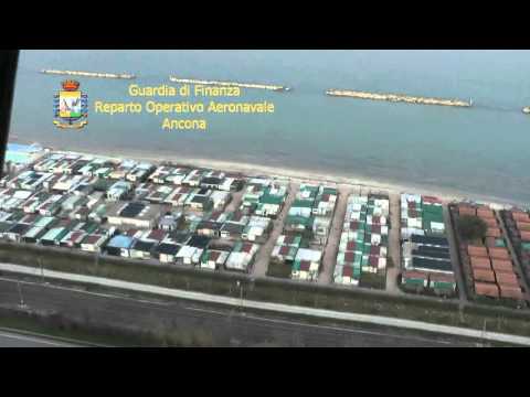 Ancona. Villaggio vacanze abusivo sul litorale di Fermo sequestrato dalla Guardia di Finanza