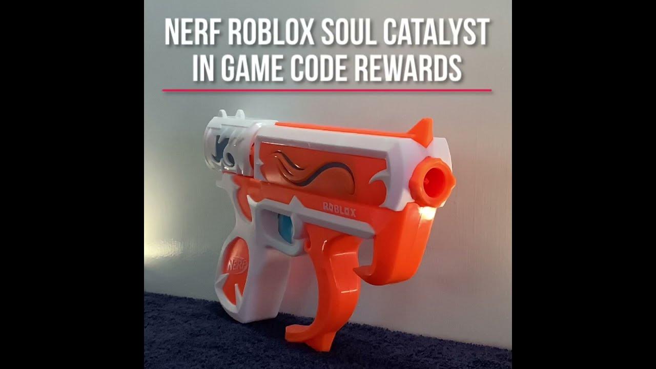 Nerf ROBLOX Soul Catalyst ARSENAL GAME CODE Rewards Quick Look! 