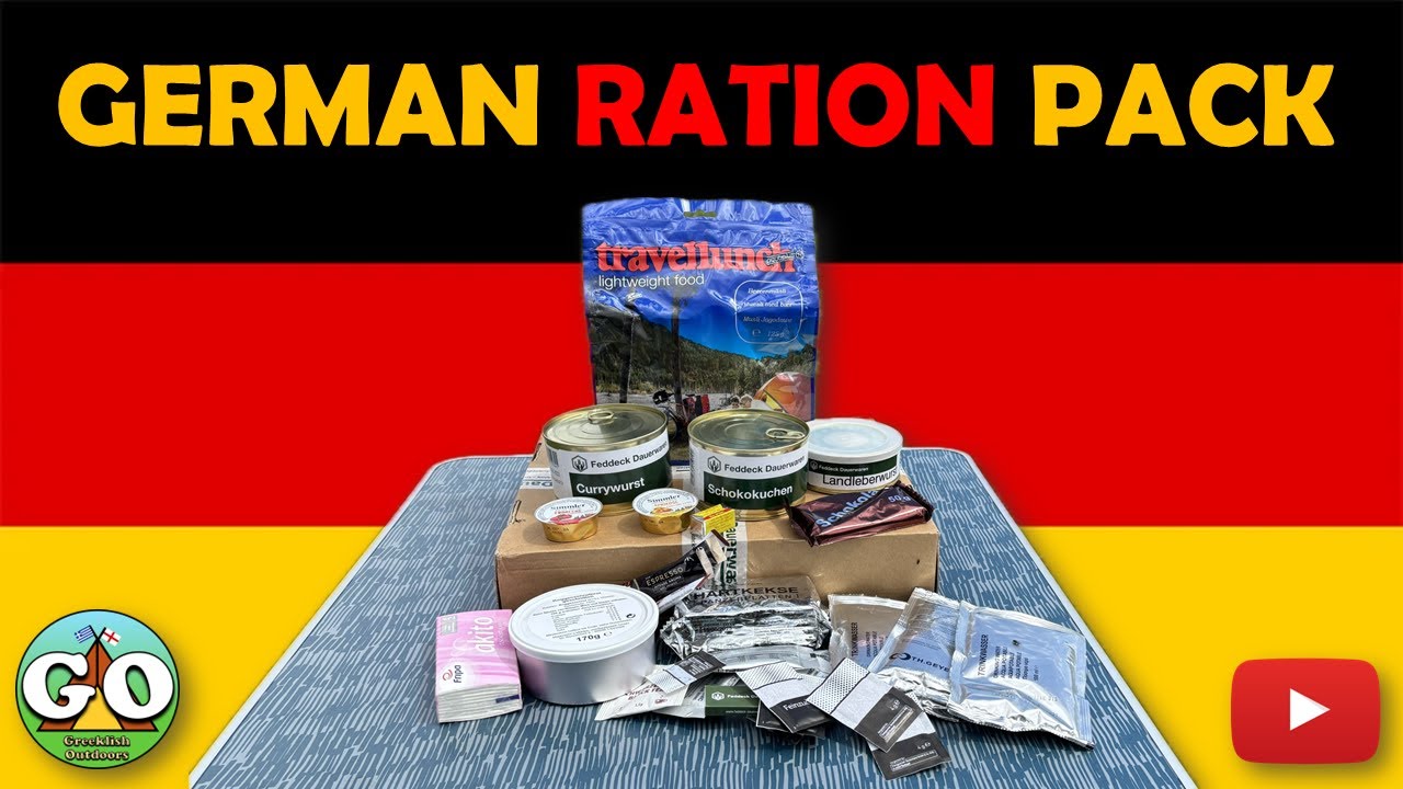 German Emergency Ration German Epa 10 - A Preppers Long Shelf Life Ration Pack - YouTube
