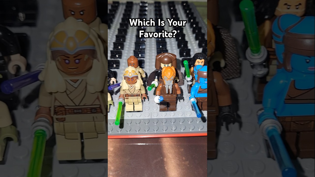 My LEGO Star Wars Jedi Collection