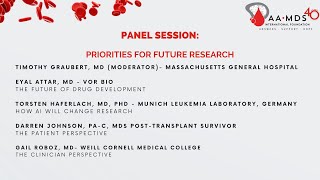 AAMDSIF 40th Anniversary Summit: Priorities for Future Research Panel Discussion @AAMDSIF