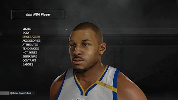 How To Create Andre Iguodala on NBA 2K17