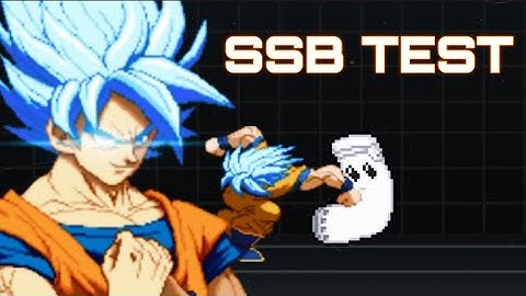 Ssb goku combo test (short sticknodes sprite animation)