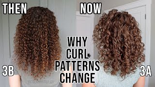 Why Curl Patterns Change Over Time