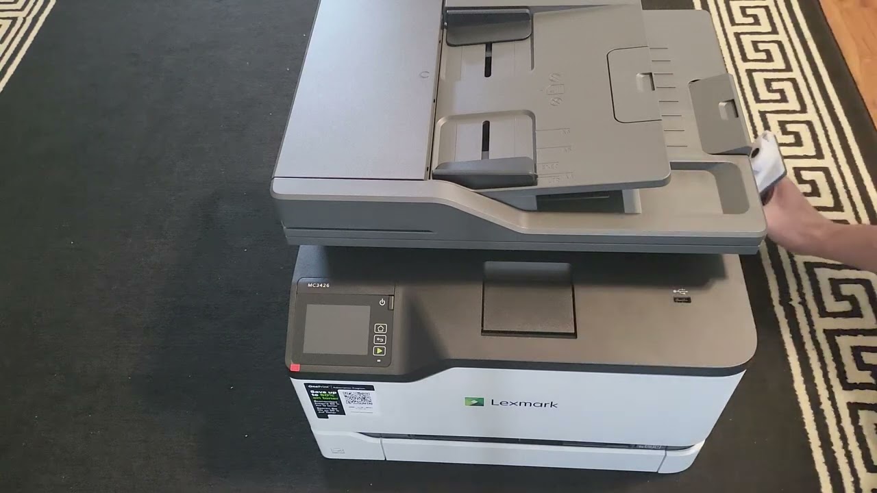 Lexmark MC3426i Laser Printer Unboxing - YouTube