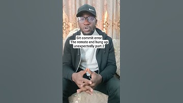 git commit error : the remote end hung up unexpectedly part 2 #coding #codingtutorial #tech #github