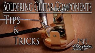 How to Solder Guitar Parts and Wiring  Tips, Tricks & Methods
