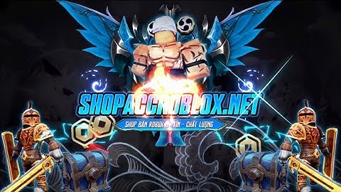 INTRO SHOP GAME ROBLOX | PGM DESIGNER | ( NHẬN LÀM )