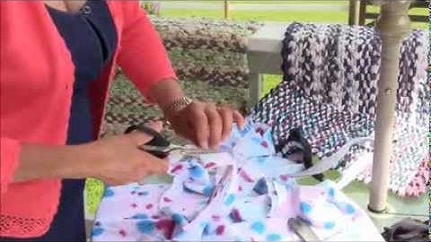 Rag rug Weaving - Part 4 - Splicing Yarn