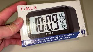 ASMR Unboxing Timex Digital Alarm Clock