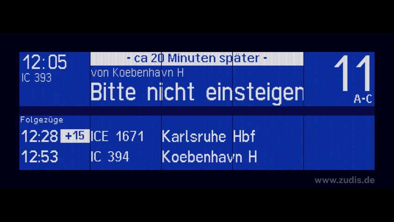 Bahnsteigansagen [Blechelse] Hamburg Hbf