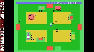 Famous TI-99/4A - Picnic Paranoia © 1983 Atari - Gameplay Wealth