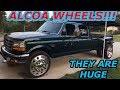 24” ALCOA Wheels on 1997 Ford F-350 dually powerstroke 7.3 diesel