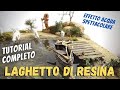 Laghetto di RESINA epossidica 💦 Effetto Acqua per Presepe fai da te