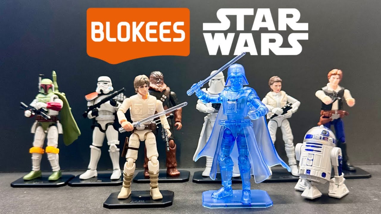 Unboxing & Speed build of the Blokees X Star Wars Galaxy Version