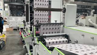 QianIsland 5 Colors High Speed Roll to Roll Stack Flexo Printing Machine#flexoprintingmachine