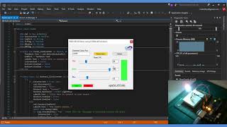 Arduino RGB LED Demo using Visual Studio with VB.NET