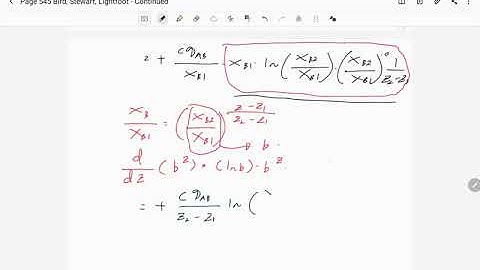 CEE30001 Sem 2 2020 Week 9 - Example 1 - Diffusion through a stagnant gas film part 3