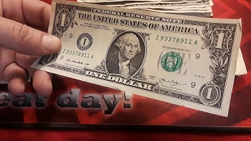 $50 Dollar Currency search #2 of $1 dollar bills, Star notes, errors, & fancy serial #