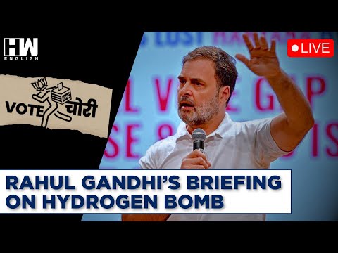 LIVE | Rahul Gandhi Special Press Briefing On Hydrogen Bomb | Congress | ECI