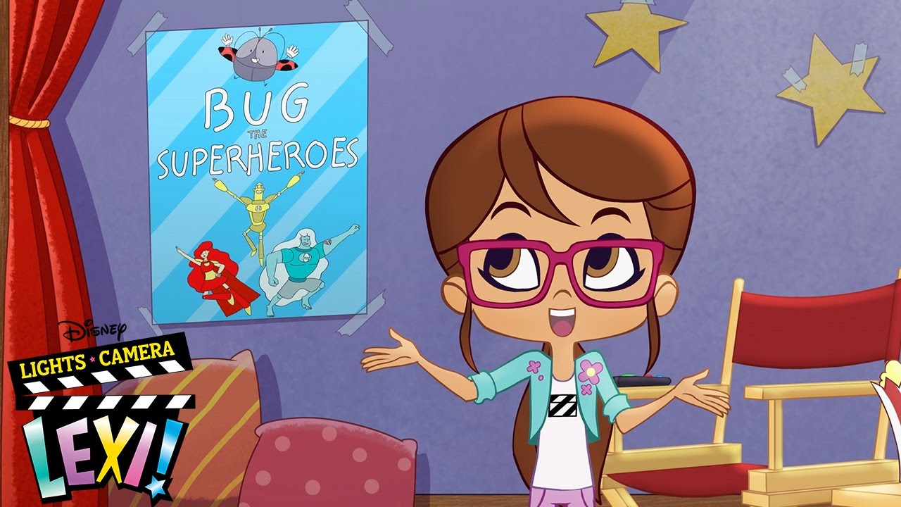 Bug the Superheroes | Lights, Camera, Lexi! | Disney Junior