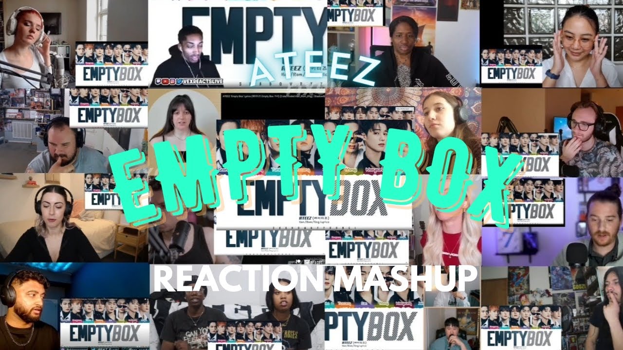 ATEEZ (에이티즈) - 'Empty Box' Color coded lyrics REACTION MASHUP