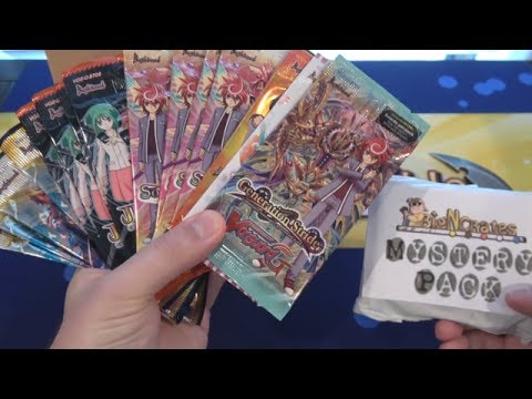 Cardfight Vanguard BigNCollectibles Crate 20 Random Packs Opening (June 2017)