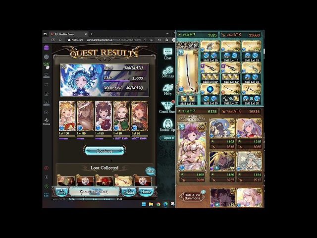 GBF 2x shirodinger half complete varuna demo + OTK (WARNING MASSIVE REFRESH)