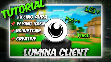 Lumina Client For MCPE 1.21.114+ | Best MCPE Hack Client Ever 💀 [ TUTORIAL ] 