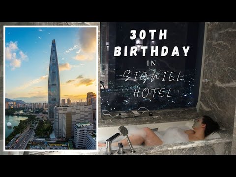 My 30th Birthday in Seoul's Most Luxurious Hotel 시그니엘서울 호캉스,  특별한 30번째 생일~!