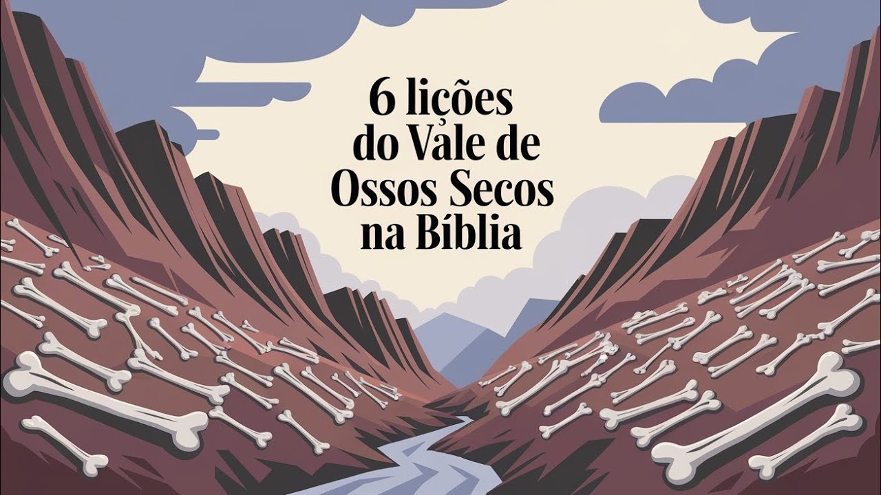 6 Lições do vale de ossos secos na Bíblia | EZEQUIEL 37 ESTUDO BÍBLICO ...
