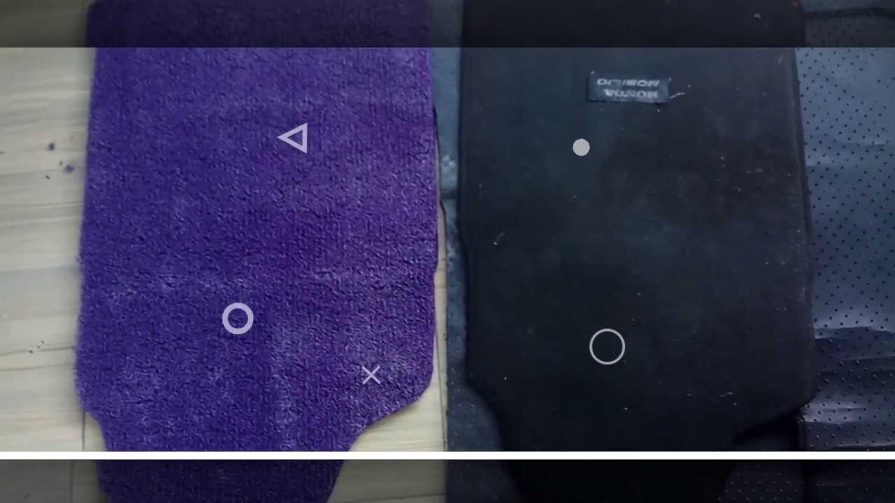 Cara memotong karpet mie untuk  alas mobil  jadi terlihat 
