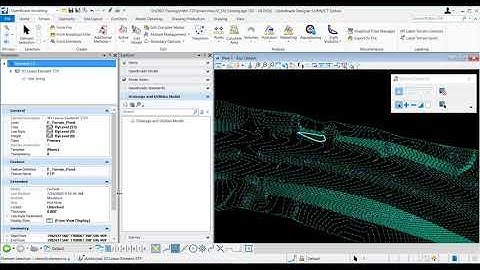 Analyze Pond in OpenRoads Designer